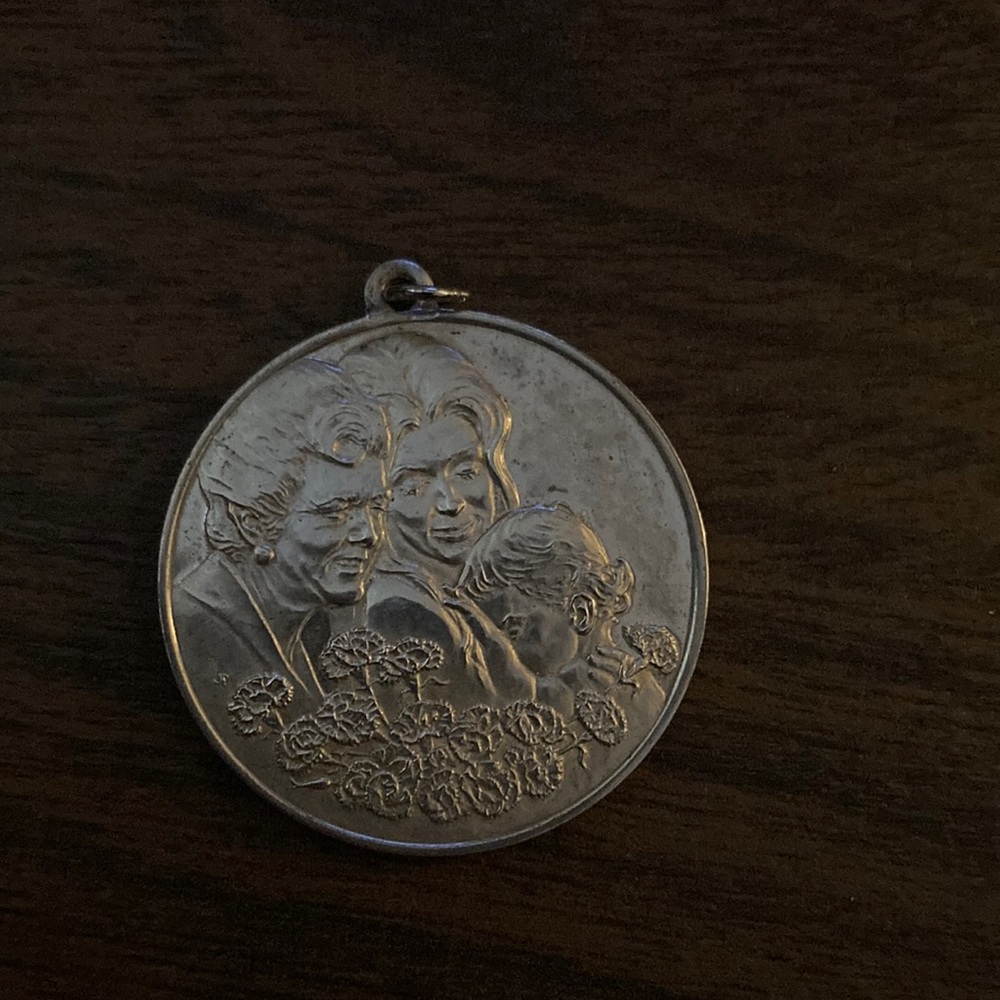 1972 sterling Mother’s Day charm